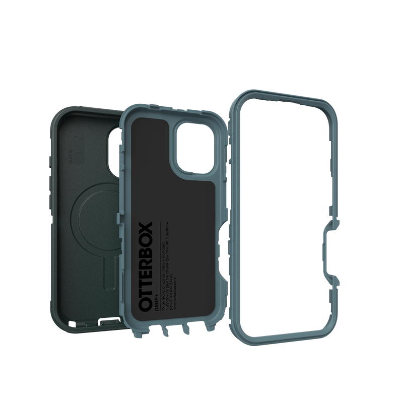 OtterBox | Defender Pro w/ MagSafe Series Case iPhone 16 - Green Sagebrush | 77-96020