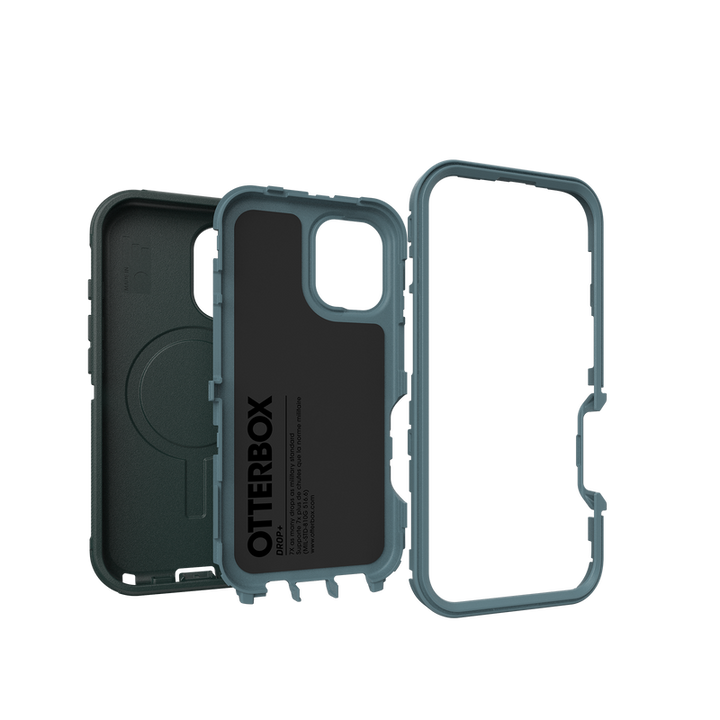 OtterBox | Defender Pro w/ MagSafe Series Case iPhone 16 - Green Sagebrush | 77-96020