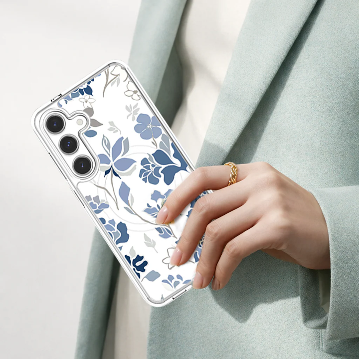Caseco | Case for Samsung S26 - Blue Pattern | ED24F3-BP