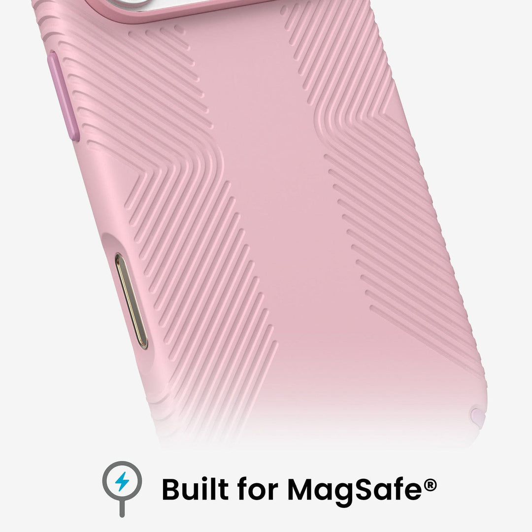 Speck | Presidio2 Grip MagSafe Case iPhone 18 Pro / 17 Pro with Camera Control  - Quiet Blush |  151096-3291