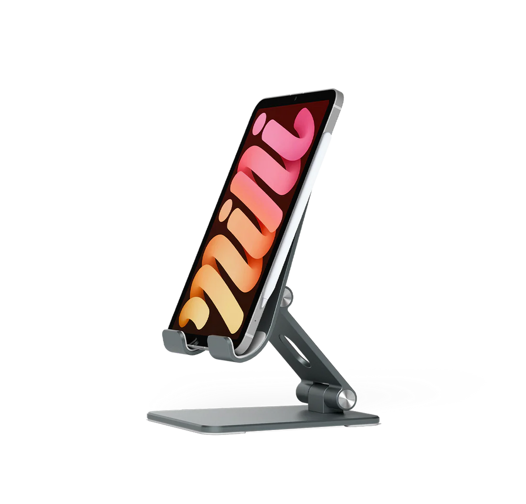 LOGiiX | Universal Folding Tablet Stand - Graphite Grey | LGX-14063