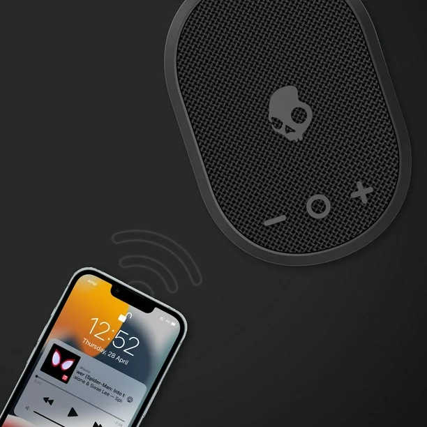 Skullcandy | Ounce Waterproof Bluetooth Portable Speaker - Black | 2SKSK1844B0W2