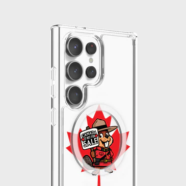 Caseco | Mountie Case Canada Is Not For Sale Samsung S25 Ultra - Clear | Z24D8-BA