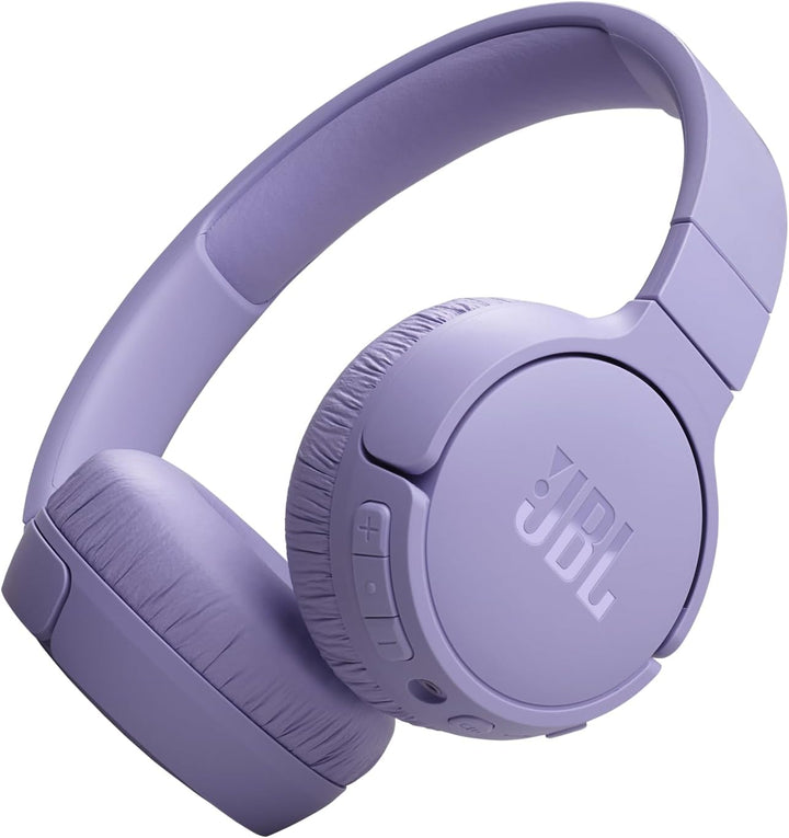 /// JBL | Tune 670NC On-Ear Headphones Wireless Active Noise-Cancelling  - Purple | JBLT670NCPURAM