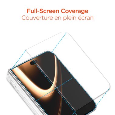 HyperGear | Tempered Glass Screen Protector iPhone Duo w/Dust-Free Install Tray | 16680