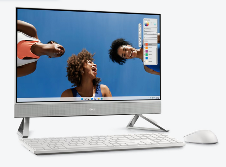 Dell | AIO Inspiron 24" FHD All-in-One 5-120U 8GB 512GB W11 Home 1YR