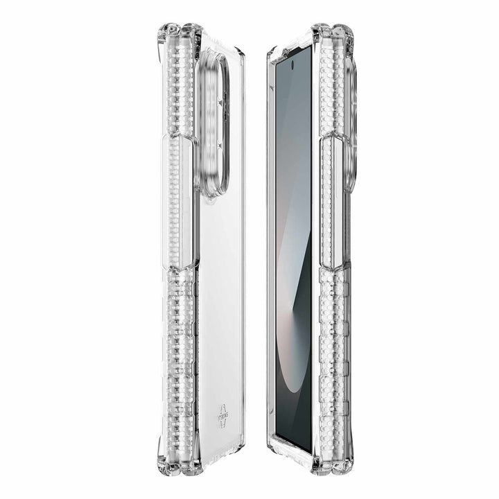 ITSKINS | Hybrid_R Case Hinge for Samsung Galaxy Z Fold 7 - Clear | SGQ7HYICLTRSP