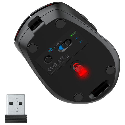 JLab | Go Charge Bluetooth Wireless Mouse - Black | GOCHRGMOUSE