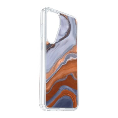 Otterbox | Symmetry Clear Magnets Series Case Samsung Galaxy S25+ - Blue High Desert Agate | 77-97695