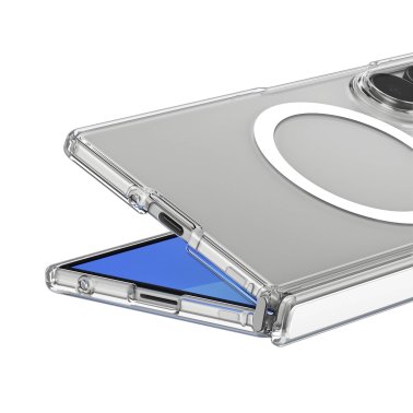 Spigen | Crystal Hybrid Pro MagFit Samsung Galaxy Z Fold 8 Ultra - Clear/White | ACS11502