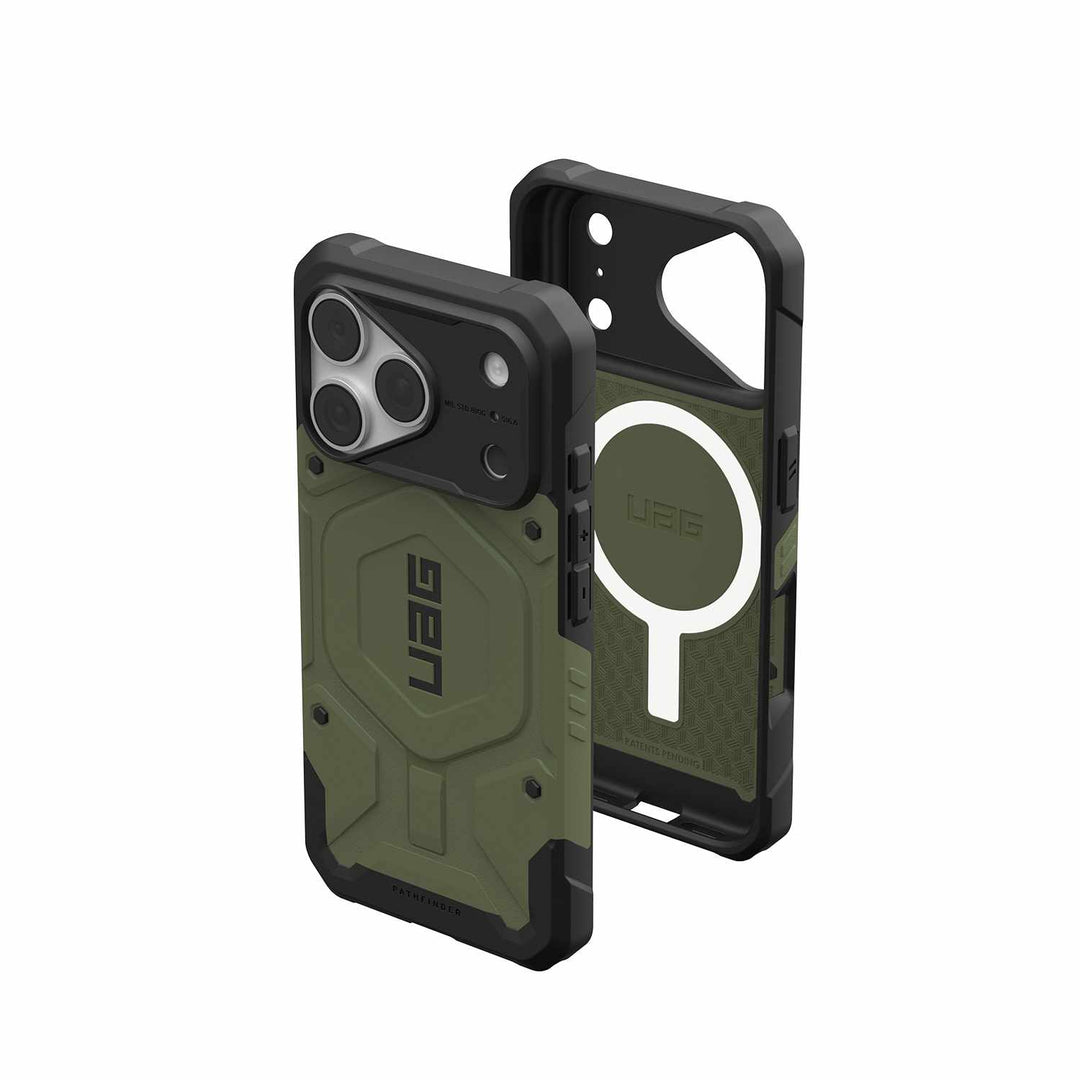 UAG | Pathfinder MagSafe Case iPhone 18 Pro/17 Pro  - Olive Drab | 114583117272