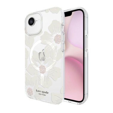 Kate Spade | Protective Prints MagSafe Case for iPhone 16e / 15 / 14 / 13 - Hollyhock Floral | KS056566