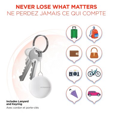 HyperGear | Hypertag Universal Smart Finder Tracker IOS + Android - White | 16477