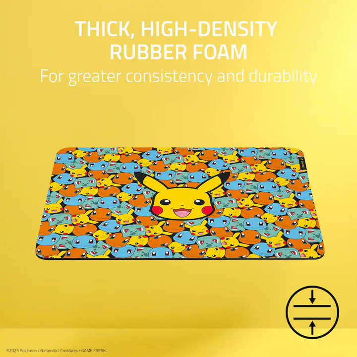 Razer | Gigantus V2 Cloth Gaming Mouse Pad (Medium) - Pokémon Edition | RZ02-03333900-R3M1