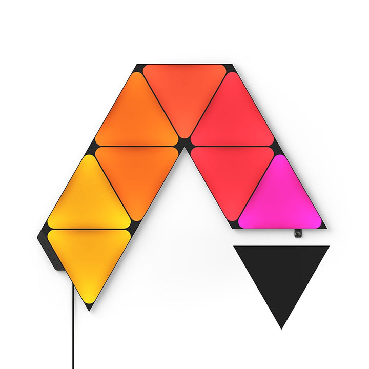 Nanoleaf | Shapes - Ultra Black Triangles Smarter Kit NL47-0103TW-9PK