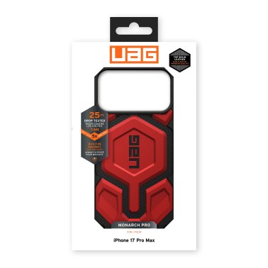 UAG | Monarch Pro MagSafe iPhone 17 Pro Max Case - Crimson | 114514119494
