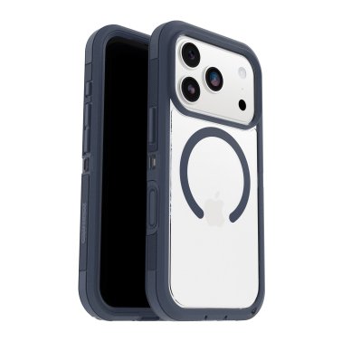 OtterBox | Defender Pro XT iPhone 17 Pro w/MagSafe + Camera Control Case - Baby Blue Clear | 77-98458