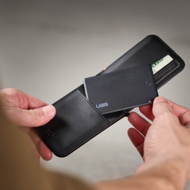 UAG | Metropolis Kevlar MagSafe Wallet w/ Find My Tracker - Black | 964448113940