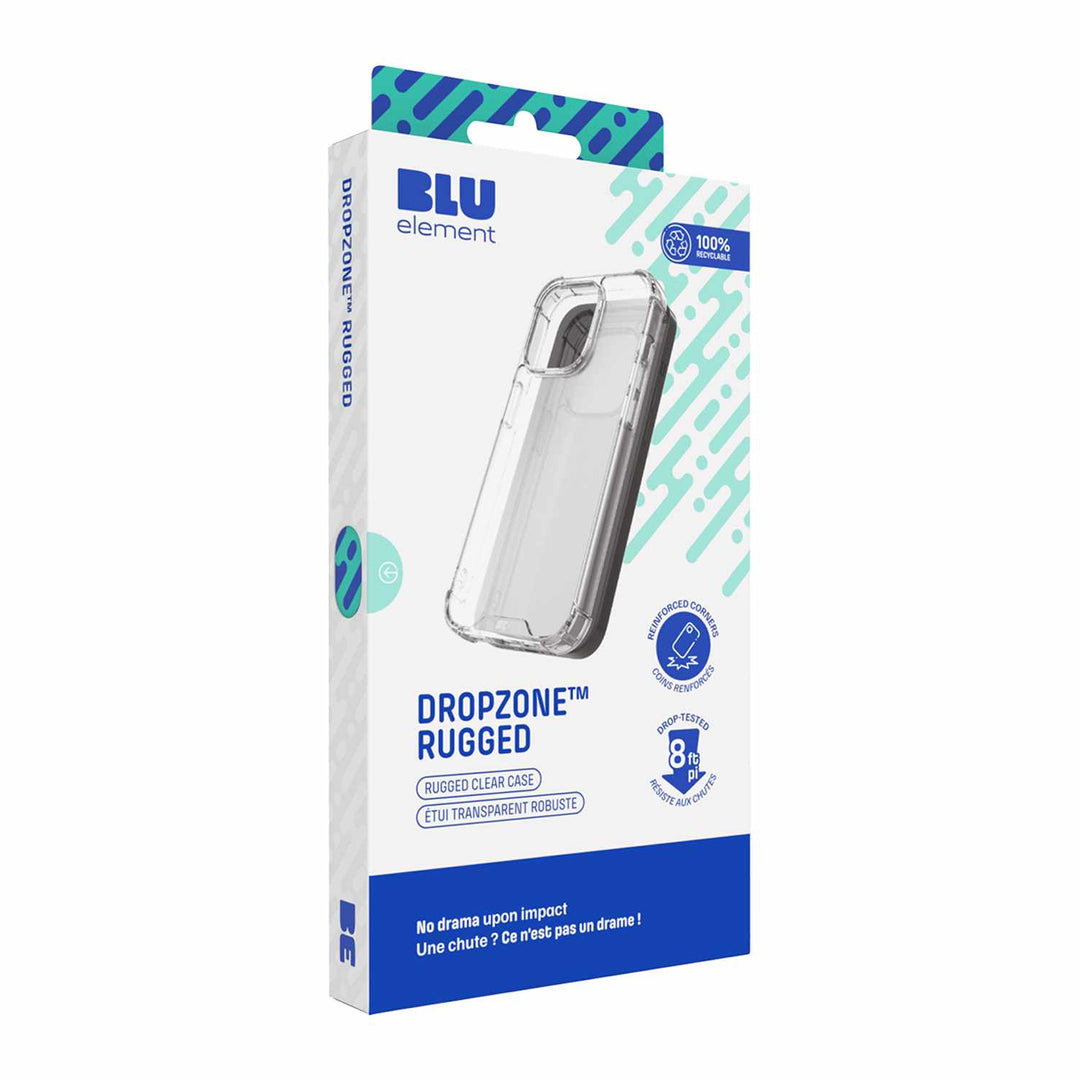 Blu Element | Dropzone Rugged MagSafe Case for iPhone 16e - Clear | BEDZIPSE