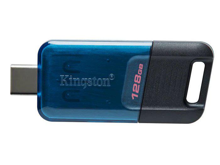 Kingston | DataTraveler DT80M 128GB USB-C 3.2 Gen 1 Up to 200MB/s  | DT80M/128GBCR