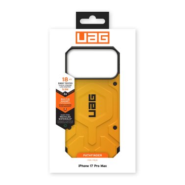 UAG | Pathfinder MagSafe iPhone 17 Pro Max Case - Heritage Yellow | 114549118282