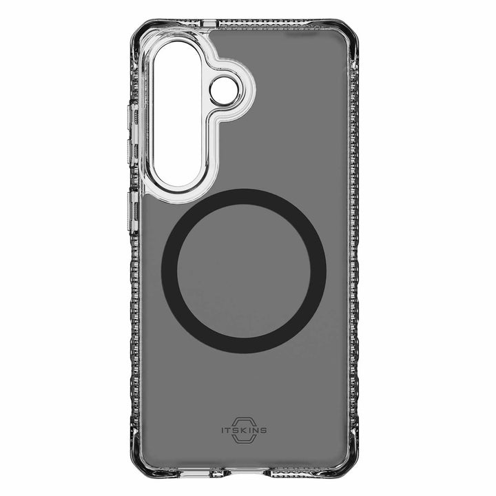ITSKINS | Hybrid_R Vapor Case w/Magnets for Samsung Galaxy S26 - Smoke | SGYRHBVARSMOK