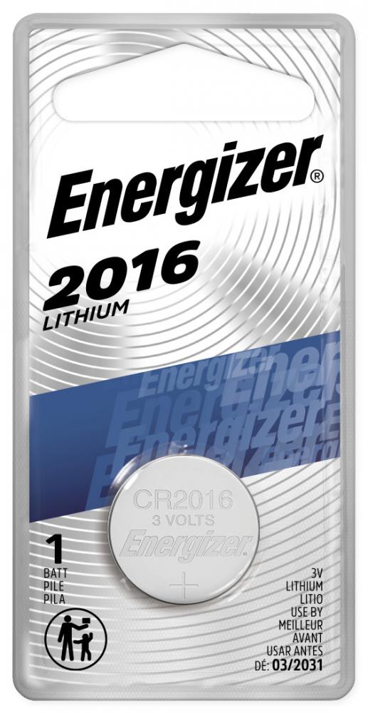Energizer | 2016 Coin Battery - 3V Lithium 1 Pack  | ECR2016BP