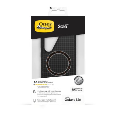 OtterBox | Sole  w/Magnets Case Samsung Galaxy S26 - Night Riad - Black | 77-000043