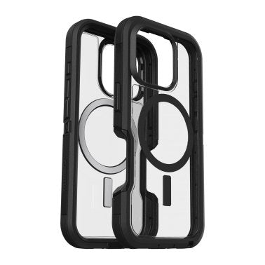 OtterBox | Defender XT Pro w/ MagSafe Series Case iPhone 16 Pro - Clear Black Dark Side | 77-96090