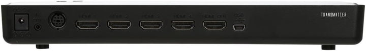 IOGEAR | Long Range Wireless 5x2 HDMI Matrix PRO with 1 Additional Receiver | GWHDMS52MBK2