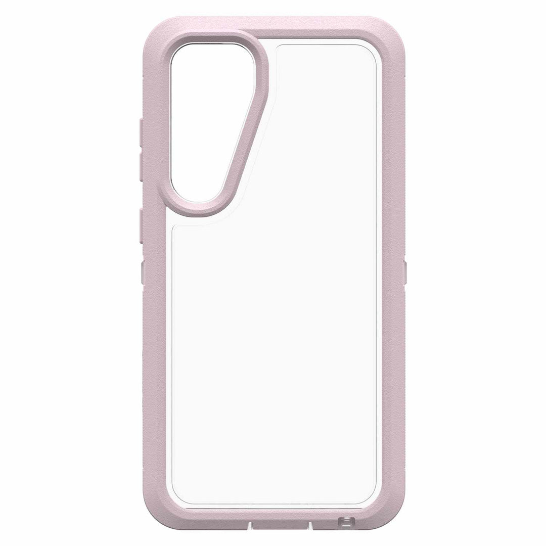 Otterbox | Defender XT Series Clear Case w/ MagSafeSamsung Galaxy S24+ - Clear/Pink (Mountain Frost) | 77-94722