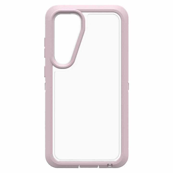 Otterbox | Defender XT Series Clear Case w/ MagSafeSamsung Galaxy S24+ - Clear/Pink (Mountain Frost) | 77-94722