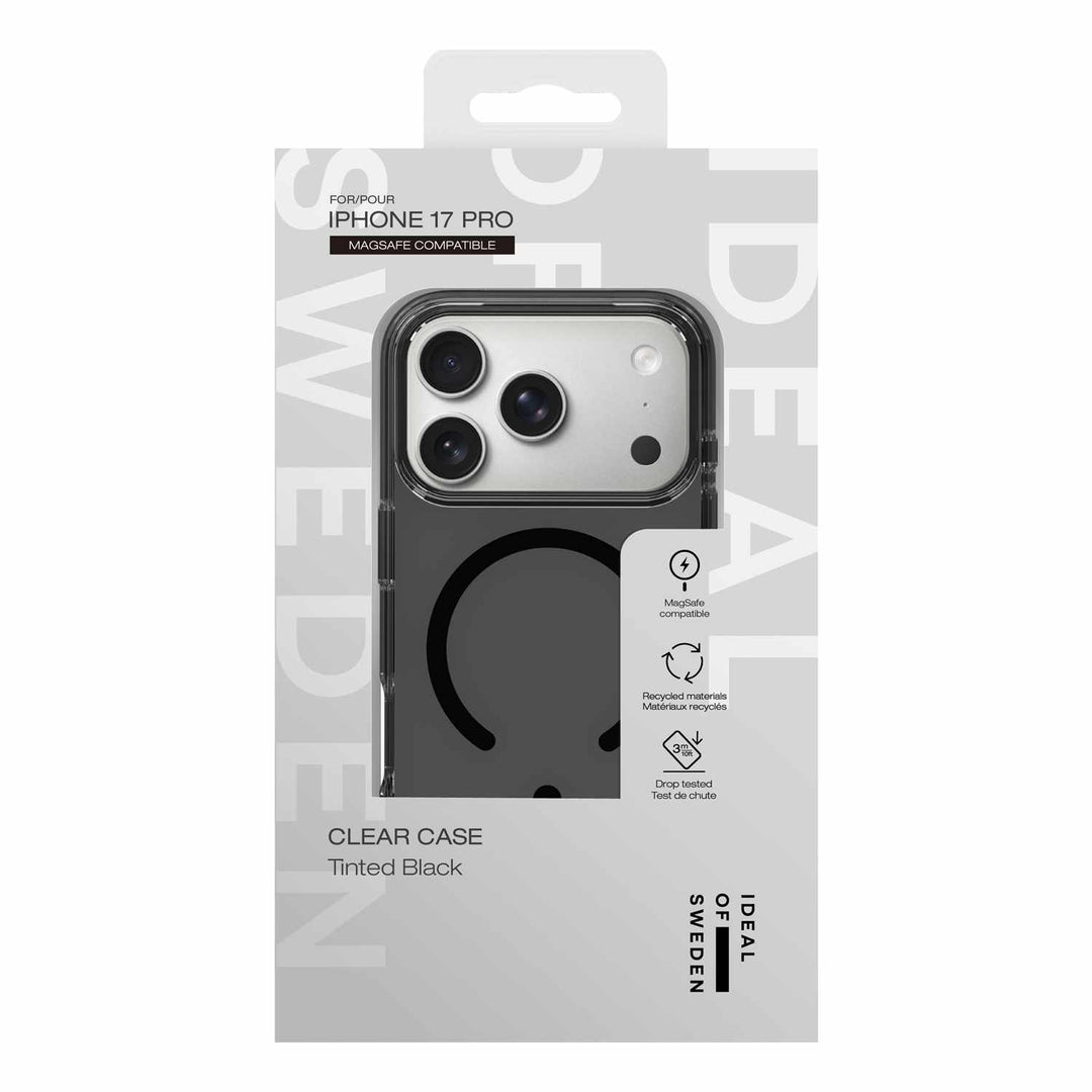 Ideal of Sweden | Clear MagSafe Case iPhone 18 Pro Max /17 Pro Max - Tinted Black | IDCLCMSI2667P470