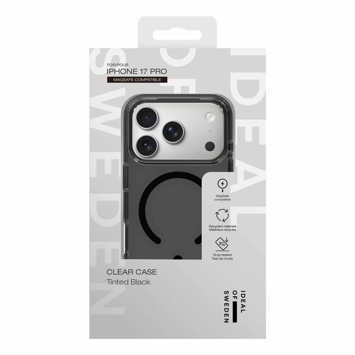 Ideal of Sweden | Clear MagSafe Case iPhone 18 Pro Max /17 Pro Max - Tinted Black | IDCLCMSI2667P470