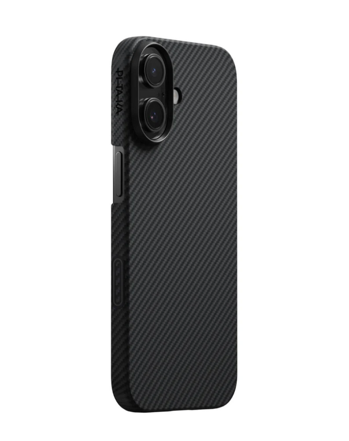 Pitaka | Tactile Woven Case For iPhone 17 - Black/Grey | KI1701
