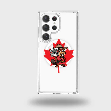 Caseco | Mountie Case Canada Is Not For Sale Samsung S24 Ultra - Clear | Z24C3-BA