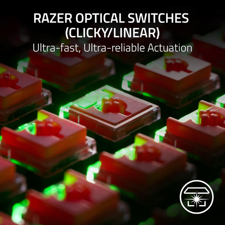 Razer Renewed | DeathStalker V2 Pro TKL (Linear Red)  | RZ03-04370200-R3U1 60 DAYS WARRANTY