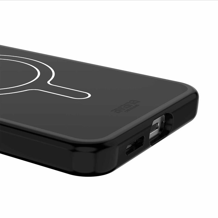 Avana | Case w/Magnets for Samsung Galaxy S26 FE/Galaxy S25 FE - Black Ice |