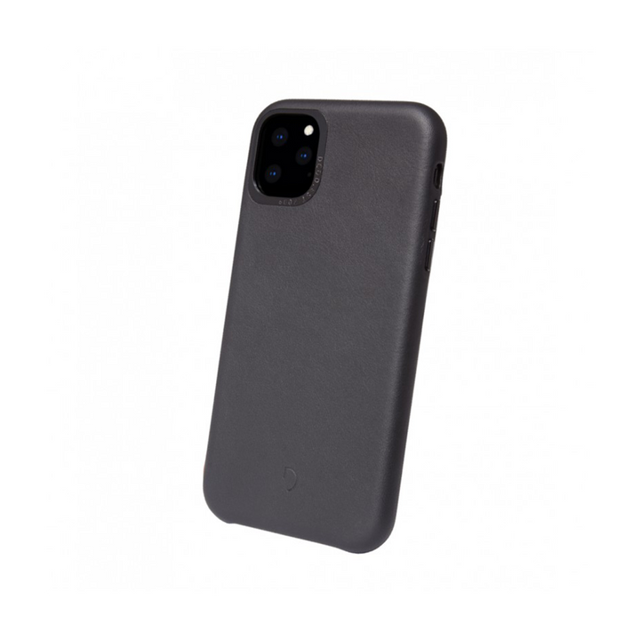 Decoded | Leather Backcover for iPhone 11 Pro Max - Black | DC-D9IPOXIMBC2BK