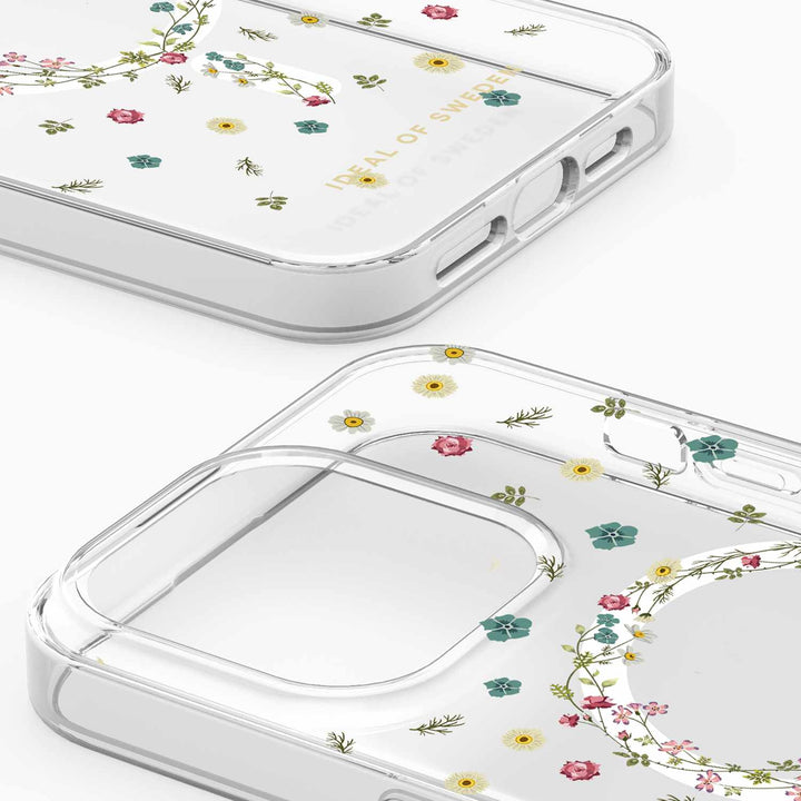 Ideal of Sweden | Clear Mid MagSafe Case Petite Floral for iPhone 15 Pro Max - Clear | 120-8279