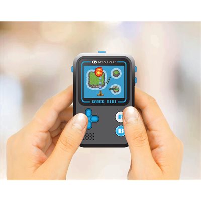 My Arcade | Gamer Mini Classic 160 Games in 1 - Black/ Blue | DGUN-3926