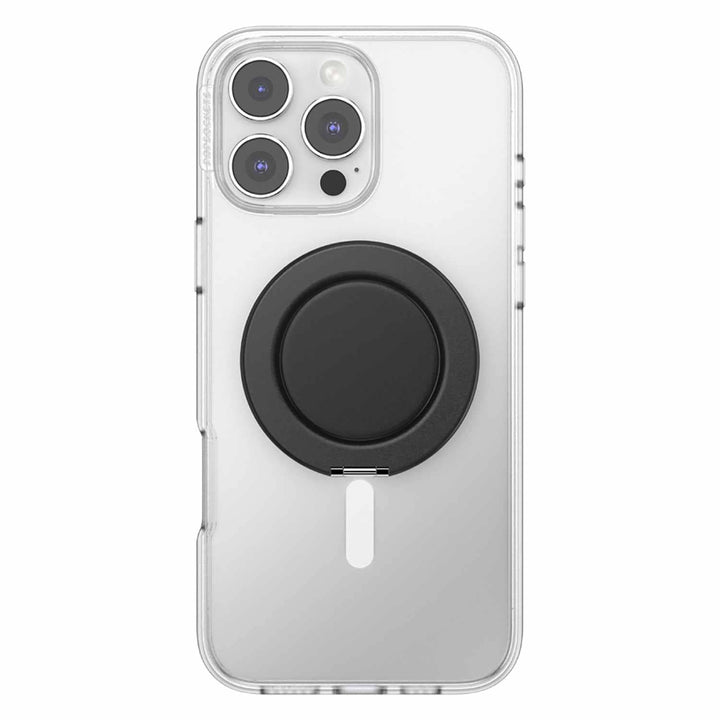 Popsockets | PopGrip Kick Out for MagSafe Round with Adapter - Black |123-0577