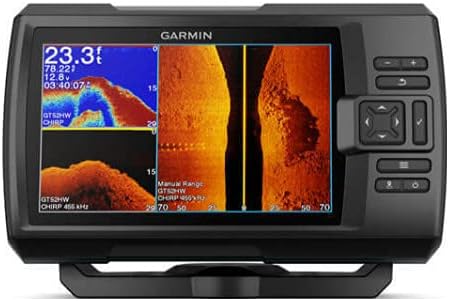 Garmin | Striker Vivid 7sv 7" Display Fishfinder with GT52HW-TM Transducer, GPS and Wi-Fi Connectivity
