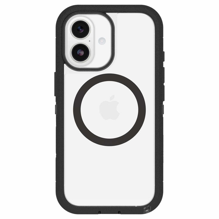 OtterBox | Defender Pro XT MagSafe Case w/Holster iPhone 17  in Bulk Packaging - Dark Side Black | 76-000100