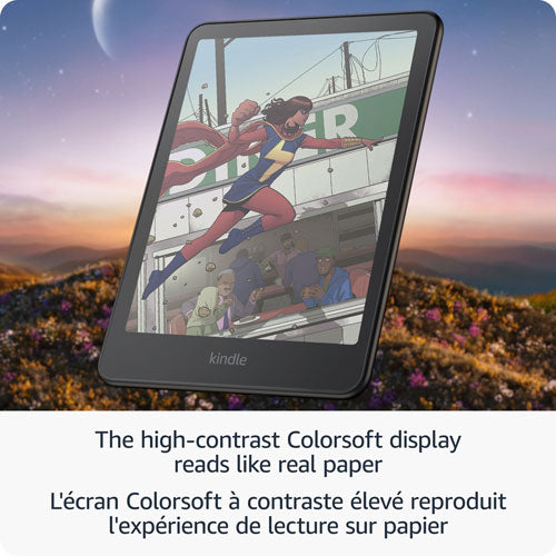 Amazon | Kindle Colorsoft 16 GB Digital eReader with Touchscreen – Black | B0CX8MQF7R
