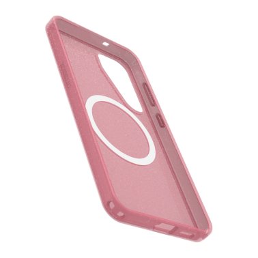 Otterbox | Symmetry Clear Magnets Series Case Samsung Galaxy S25+ - Pink Thimbleberry | 77-97470