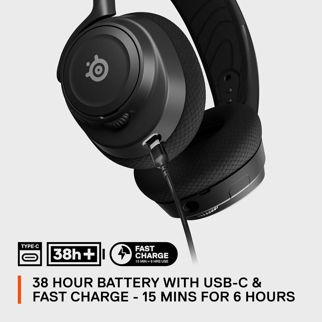 SteelSeries | Arctis Nova 7 Wireless Gaming Headset for PC, PS5, and PS4 - Black | 61553
