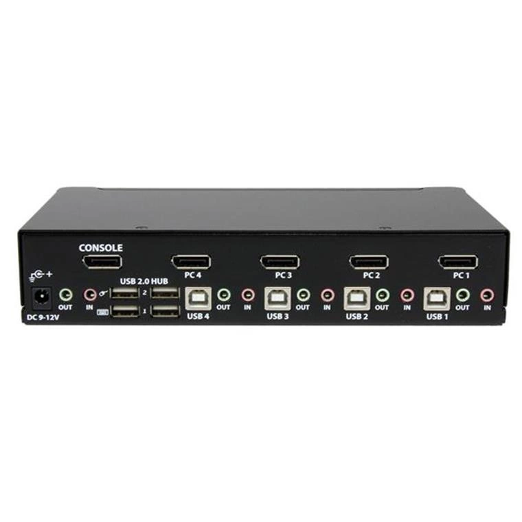 Startech | Displayport KVM Switch 4 Port USB | SV431DPUA