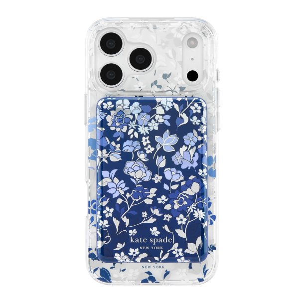 Kate Spade | MagSafe Battery Pack 5000 mAh Wireless - Flowerbed Blue | KS057066