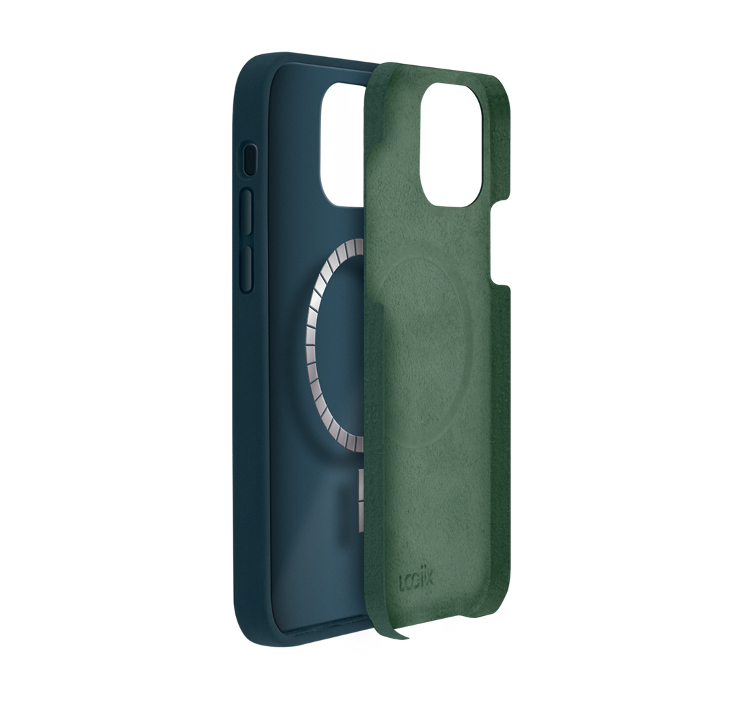 //// LOGiiX | Silicone Case Vibrance Mag iPhone 14 Plus - Petrol Blue | LGX-13437